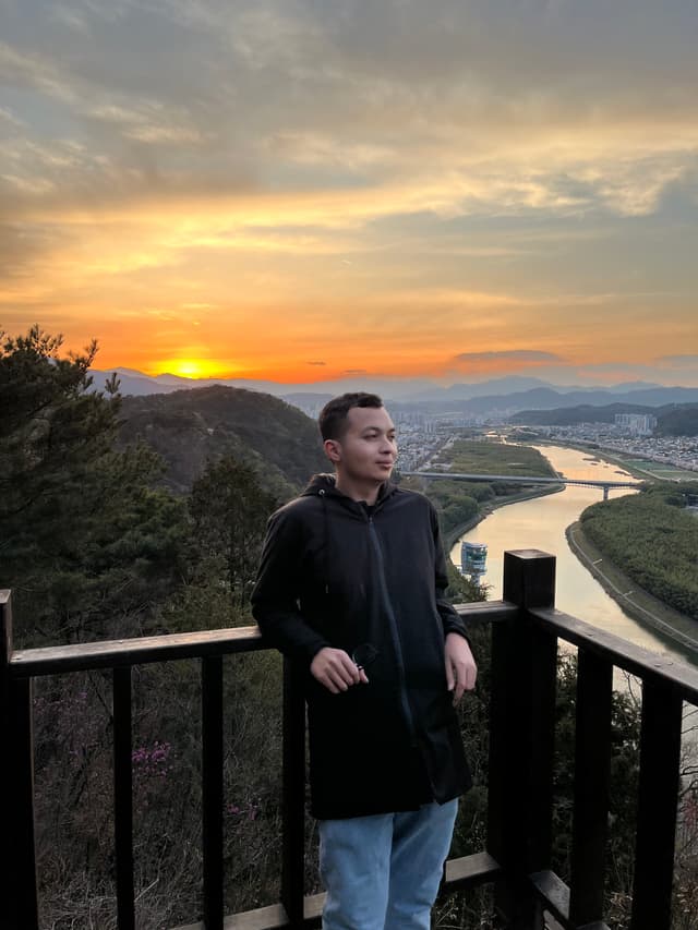 Muhammad Haggy in Korea